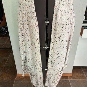 Speckled Knit Cardigan